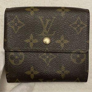 Louis Vuitton Authentic Vintage Classic Monogram Compact Wallet